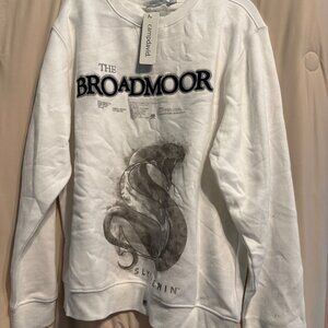 NWT New CampDavid Size L Men's Sweatshirt Print Testing Slytherin